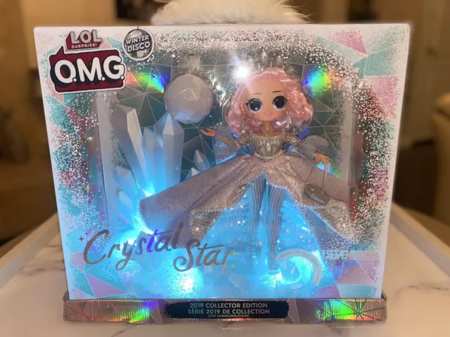 NIB LOL Surprise OMG Crystal Star 2019 Collector Edition Doll Winter Disco Rare