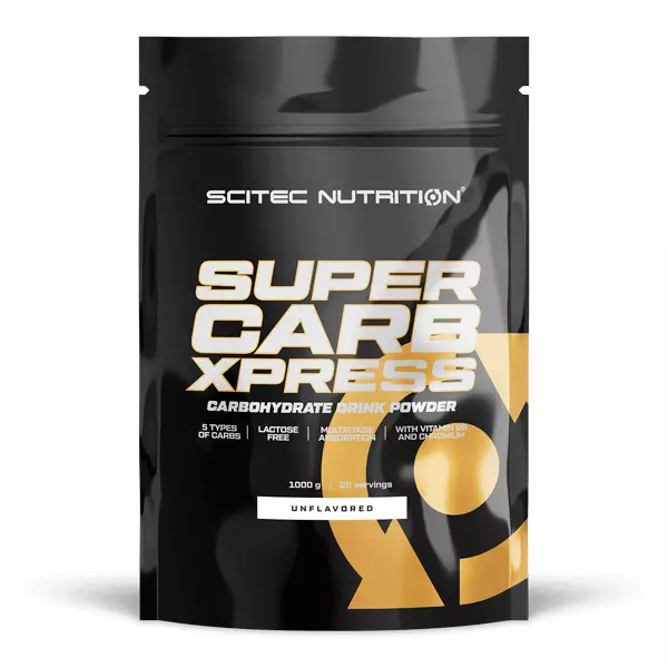 SCITEC Nutrition Super Carb Xpress 1000 g UNFLAVORED Carbohydrate Supercarb 1 Kg