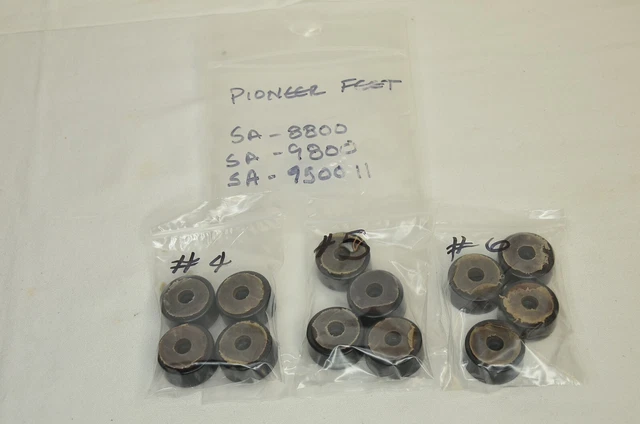 Pioneer SA-8800, SA-9800, SA-9500II,  Feet Lot of 4 You Choose