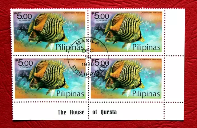 Philippinen Filipinas 4 Briefmarken 4 stamps Sammlergestempelt, postfrisch 1978