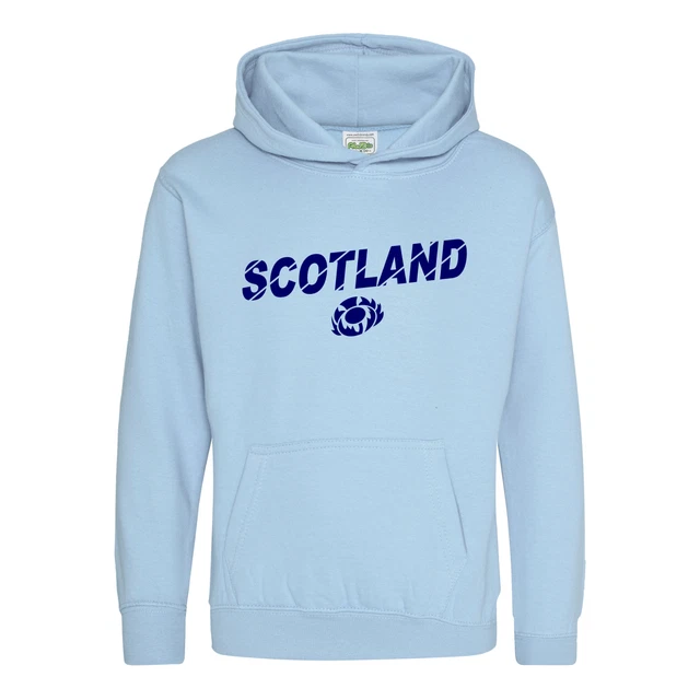 Felpe con cappuccio Scozia Rugby Nations 6 testo e cardo 2