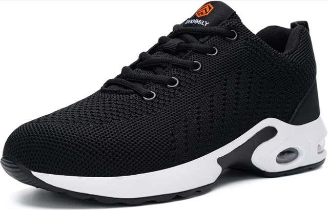 Hitmars Sicherheitsschuhe Herren Arbeitsschuhe Damen S3 Leicht S1 Stahlkappe Schutzschuhe Arbeitsschutzschuhe Stahlkappenschuhe Arbeitsschuhe Unisex A Grau 42