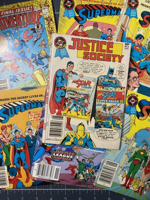 Lot of 7 Best of DC Blue Ribbon Digest mini comics Superman 🔥 🗞️