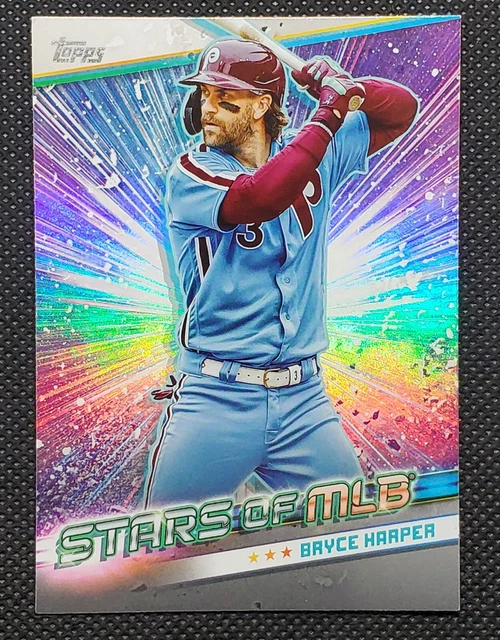 2024 TOPPS SERIES One Bryce Harper Phillies Stars of MLB chrome CSMLB