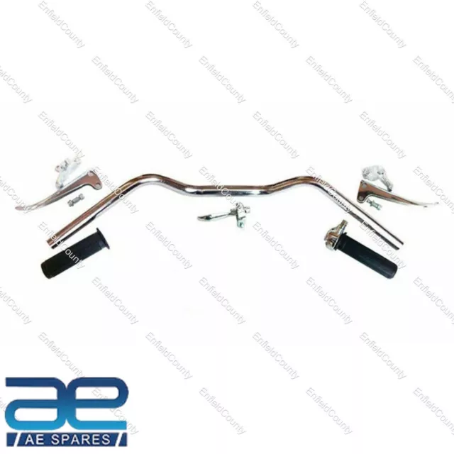 For Royal Enfield BSA Triumph Early Model 7/8 Handlebar Lever Grip Klaxon New