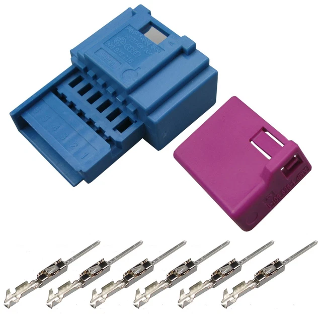 Reparatursatz MQS Stecker 6-polig, Steckverbinder BMW 6 913 629 6913629