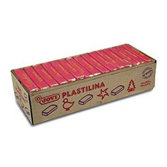 Plastilina Jovi School Rosso [15 Pezzi]