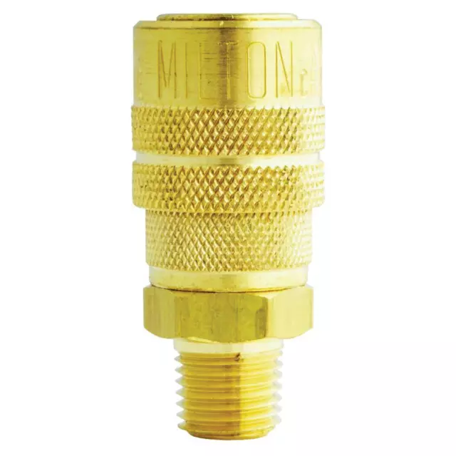 Milton S-716 1/4" NPT Male M-Style Coupler