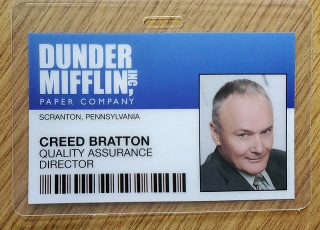 The Office Dunder Mifflin Paper Company Costume/Uniform Patch 4