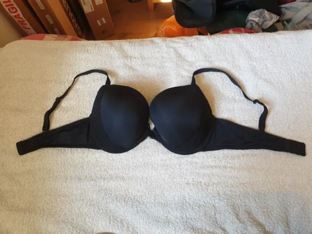 Black Wired Next 36DD Bra