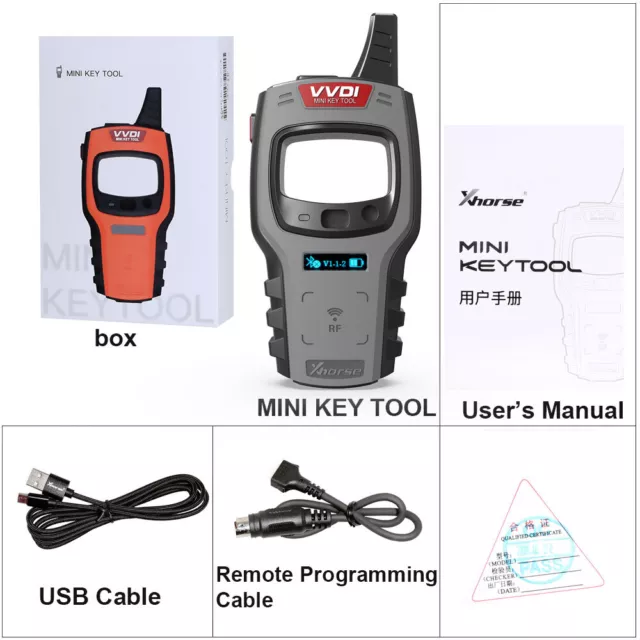 Xhorse VVDI Mini Key Tool Remote tester Progarmmer Generator With 10x ID48 Chip 2