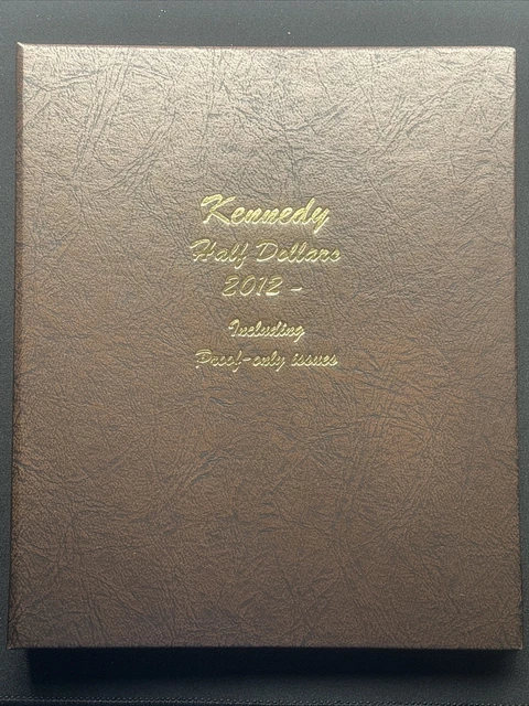 Dansco 8167 2012 - 2026 Kennedy Half Dollars Including Proofs EUC Page 3 Custom