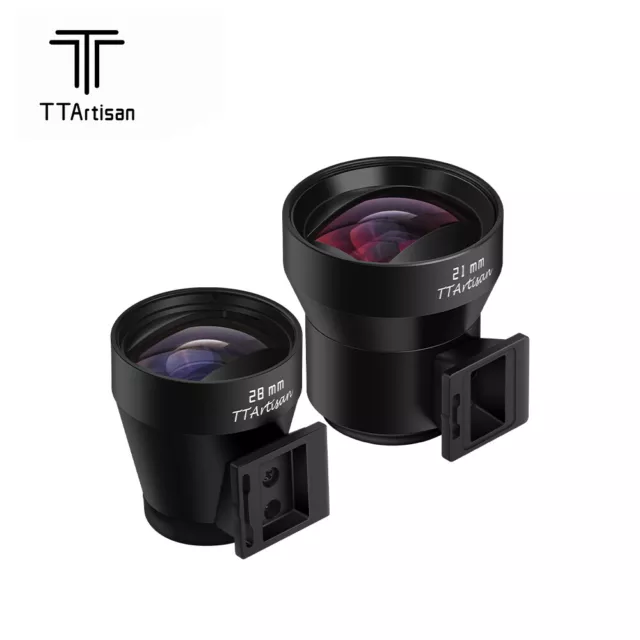 TTartisan 21mm 28mm Optical Viewfinder Cold shoe for Leica M9 Ricoh GR III ii GR