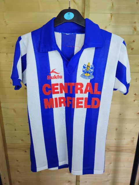 Rare Original Huddersfield Town 1982/1983 Home Shirt #8 Bukta Small