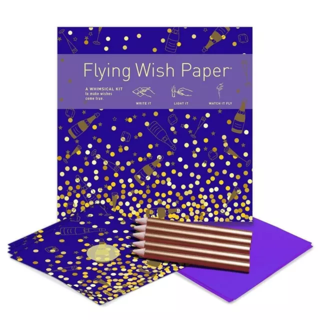 Flying Wish Paper - con Licenza Originale Grafica, Grande Kit, 17.8cm x 17.8cm 2