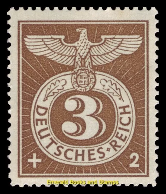 EBS Germany 1943 - Reichsadler Stamp - Sonderstempelmarke - Michel 830 - MNH**