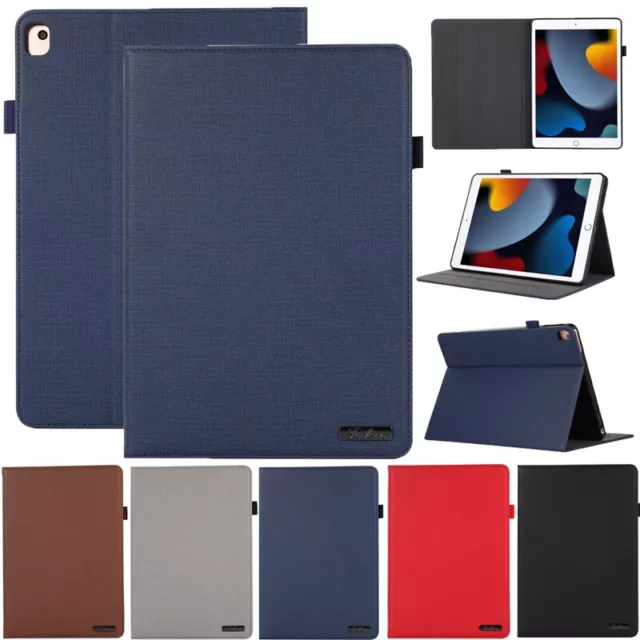 For iPad 5/6/7/8/9/10th Mini Air 1/2/3/4 Pro 11" Smart Leather Stand Case Cover