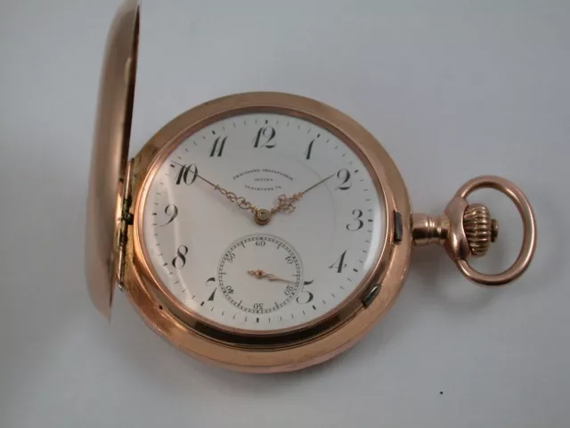 schwere Alpina Glashütte Chronometer Gold 585 mit Werk der Extraklasse
