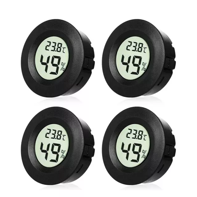 4x LCD Mini Digital Thermometer Hygrometer Temperature Humidity Humidity Meter