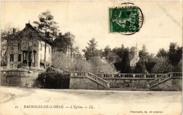 CPA AK BAGNOLES-de-l'ORNE - L'Église (355367)