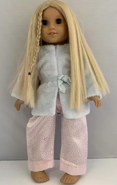 American Girl Lot Doll Julie Albright 2008 Clothes READ DESCRIPTION Torso Stain