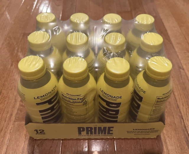 LEMONADE PRIME HYDRATION 12 Pack By Logan Paul x KSI Prime Lemonade🍋