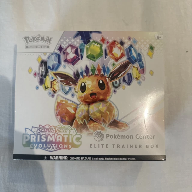 Pokemon TCG PRISMATIC EVOLUTIONS - Sealed Display 8x MINI TIN - ENG ENGLISH