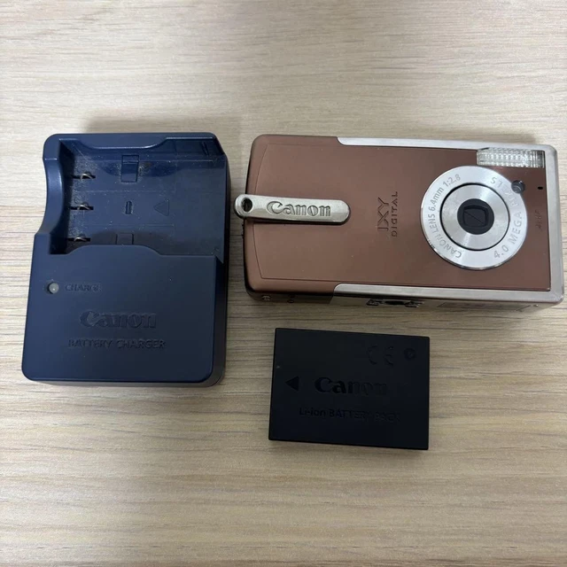 CANON IXY DIGITAL L Pc1060 Platinum Brown Used Digital