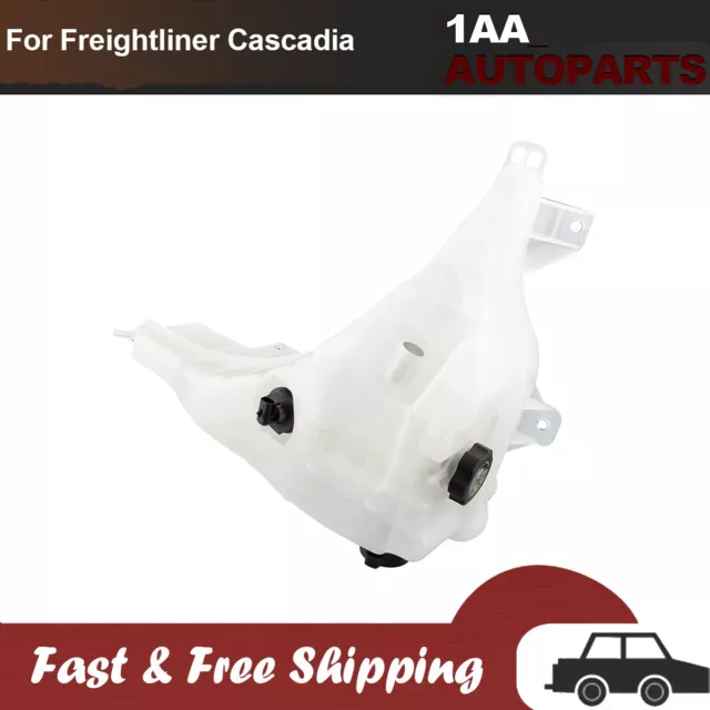 For 2008-2017 Cascadia Coolant Reservoir Tank With Cap Freightliner M2 603-5203