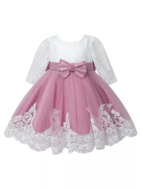 Abito da damigella d'onore bambina fiore bambini festa abiti da sposa abito da ballo principessa