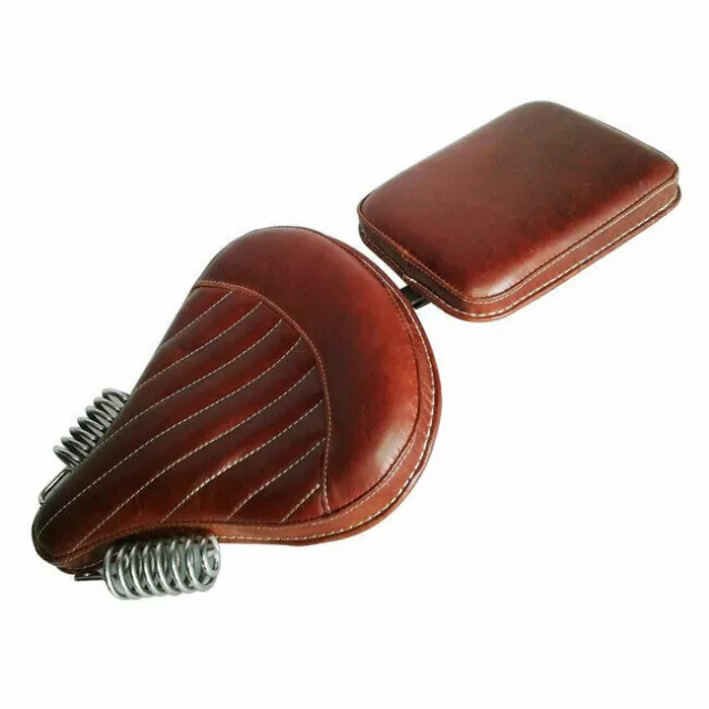 Sedile sella anteriore e posteriore in pura pelle per Royal Enfield classico 350 Uce 500