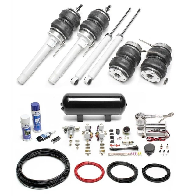Ta technix Air Châssis Viair Compresseur Kit Noir pour BMW 3er Série E46