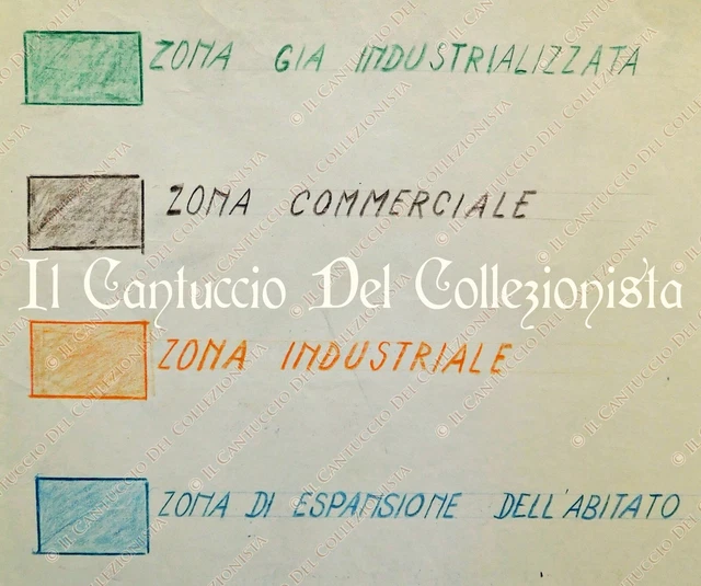 1962 CREMONA SESTO Cremonese Spinadesco Cavatigozzi Mappa Cartina