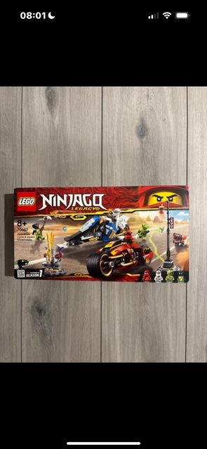 LEGO NINJAGO: KAI'S Blade Cycle & Zane's Snowmobile (70667) New ...