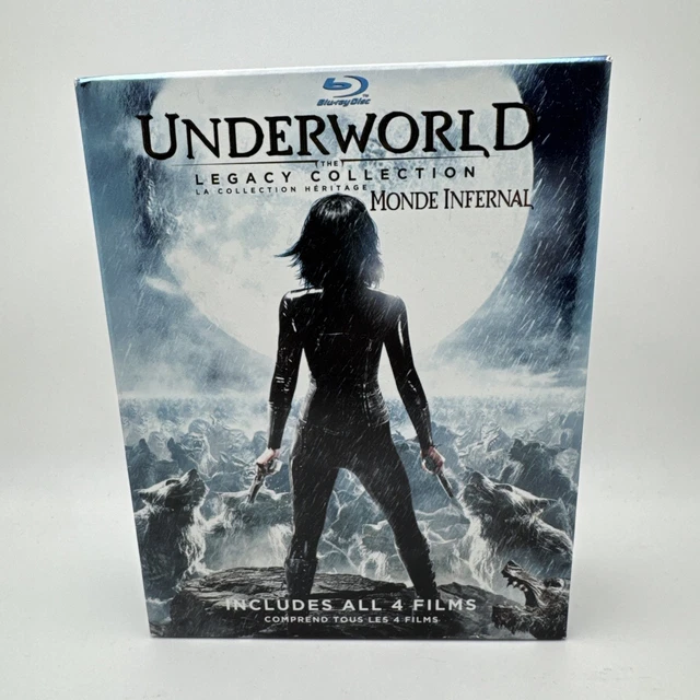 Underworld Collection Backdrop UNDERWORLD LEGACY COLLECTION 4 Film Set & Blood Wars Blu-ray RARE OOP ...