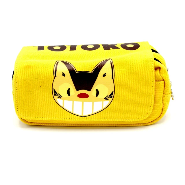 Catbus My Neighbor Totoro Federmäppchen (Nekobasu Anime Reisetasche Clutch Etui