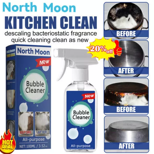 Multi-Purpose Cleaning Bubble Cleaner Spray Foam Kitchen Grease  Dirt-Removal-HOT