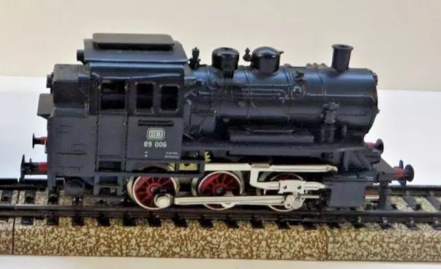 Märklin 3000 H0 Locomotora Vapor Br 89 006 De DB Analógico Probado