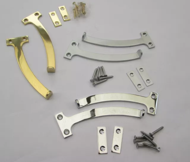 6" HIGH QUALITY QUADRANT FANLIGHT ARM STAY to catch and hold bottom hung windows