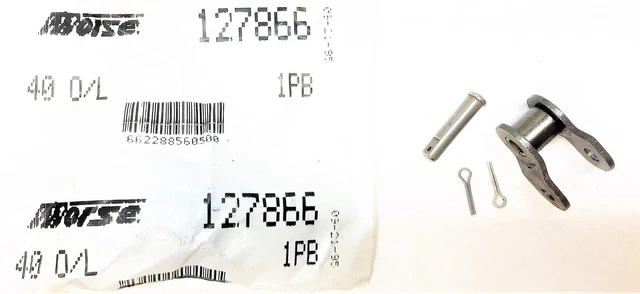 MORSE 40 O/L Connecting Link 127866 [Lot of 10] NOS