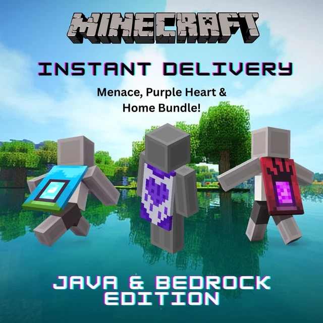 Minecraft Twitch Purple Heart Cape Für Java &  Produktbild-Vorschau 4