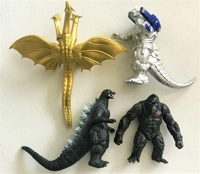 GODZILLA ACTION FIGURES MECHAGODZILLA monster KING KONG gidora dragon