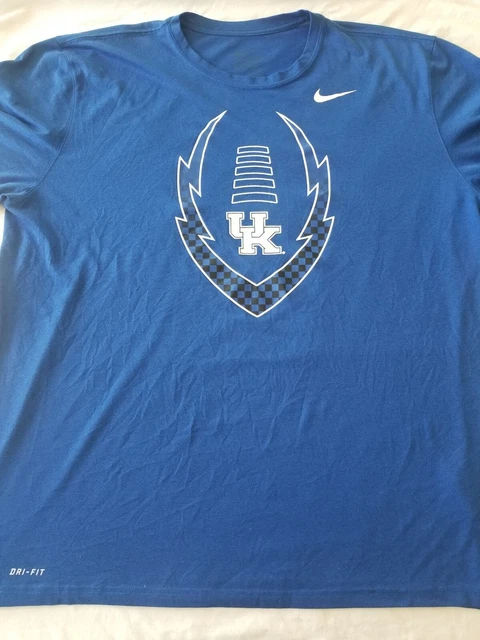 Nike UK Kentucky Wildcats Shirt Jersey Basketball Jersey Football 2XL Tshirt