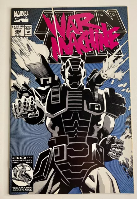 IRON MAN #282 1ST FULL APPEARANCE OF WAR MACHINE! high grade!! Key