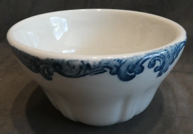 Railroad Dining China Dish Union Pacific Harriman Blue Bullion Cup BM