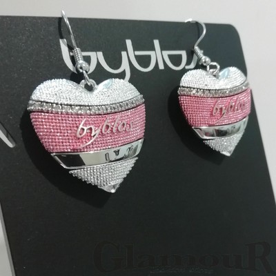 Byblos Byblos orecchini cuore Temptation rosa 9512 Cart. € 89,90 