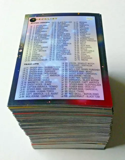1992 Marvel Series 3 Singles (Impel) Pick From List.