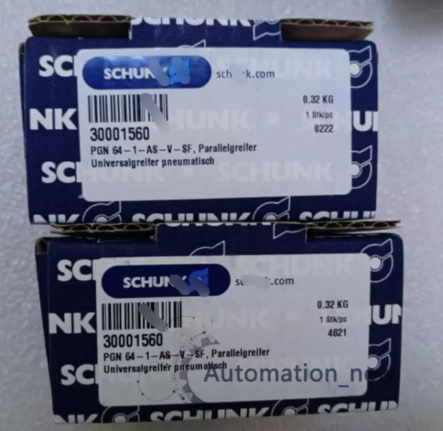 PGN 64-1-AS-V-SF 30001560 SCHUNK brand new air cylinder Shipping DHL or FedEX