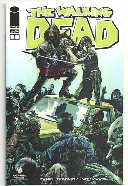 The Walking Dead #1 - Comic Con Variant - Variant E - Very Fine/Near Mint 9.0