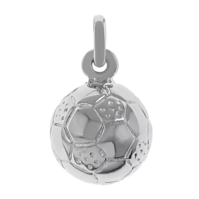 Pendentif Ballon de Football en Argent 925 - Chaîne en Option - Femme - Homme